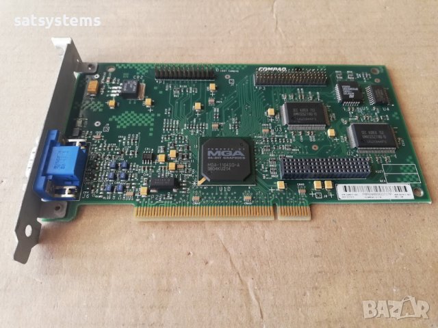Видео карта COMPAQ 3D GRAPHIC BOARD 2MB PCI, снимка 5 - Видеокарти - 40117637