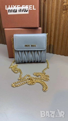 Дамски Портмонета - Естествена Кожа ⚜️MIU MIU , снимка 4 - Портфейли, портмонета - 52960051
