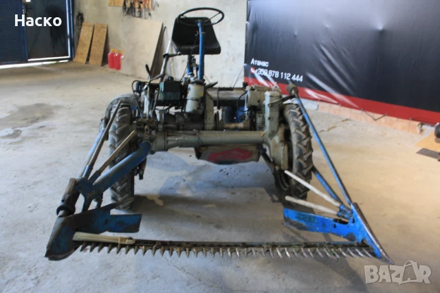 Дизелова сенокосачка BCS четириколка | Нож 150 см | Хидравлика | Стартер 13 к.с., снимка 4 - Селскостопанска техника - 50504297