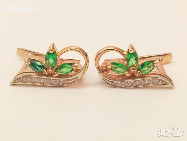 Руско злато, снимка 2 - Обеци - 52255255