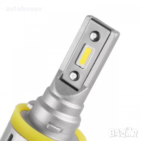 Качествени LED крушки V9 - H8/H11 к-т/2бр/, снимка 5 - Аксесоари и консумативи - 35820088