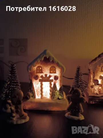 LED светещи къщи - улицата на  Gingerbread. MAGIC VILLAGE., снимка 12 - Декорация за дома - 47817261