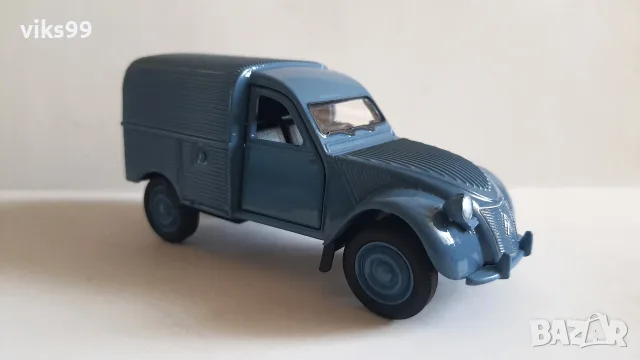 Welly 43769 Citroen 2CV Fourgonnette - Мащаб 1:34-39, снимка 6 - Колекции - 55499885