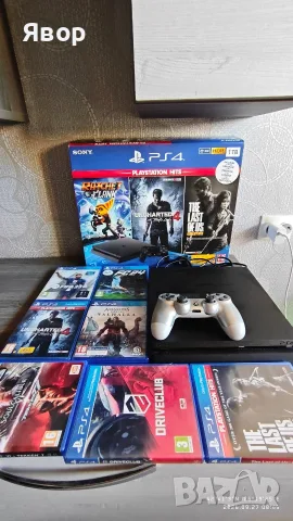 КАТО НОВА !!! Sony Playstation PS4, 1 TB,CUH-2216B +7 игри, снимка 7 - PlayStation конзоли - 56241481