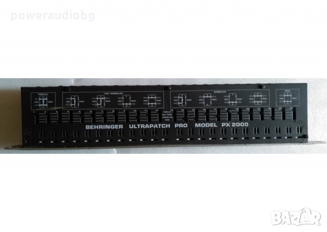 Продавам висококачествен пaч -  Behringer Ultrapatch Pro PX 2000 Multi-functional 48-point Patchbay , снимка 5 - Ресийвъри, усилватели, смесителни пултове - 36082105