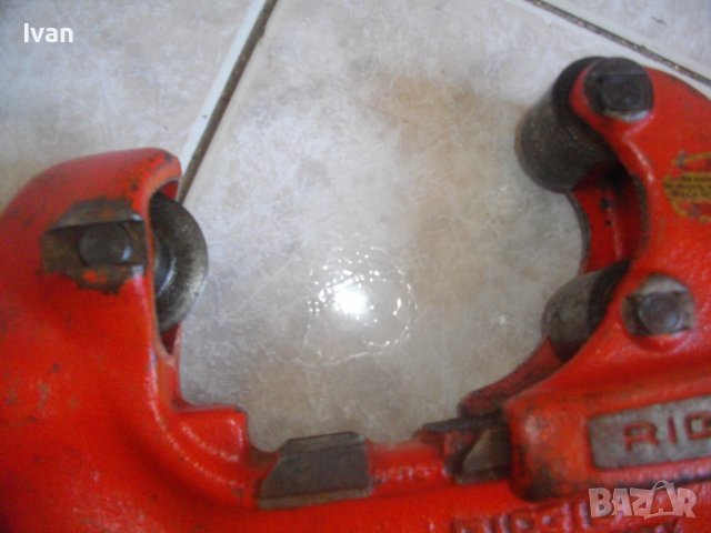 3 Цола Ридгид-Голям Тръборез-RIDGID  3 S-1-3"-Реже Масивни Водопроводни Тръби до 3 Цола-Почти Нов, снимка 15 - Други инструменти - 36237542