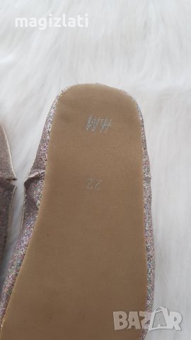 Детски обувки H&M балеринки №22, снимка 5 - Детски обувки - 41377331