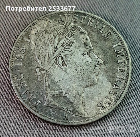 сребърна историческа монета Австрия, снимка 1 - Нумизматика и бонистика - 39109024