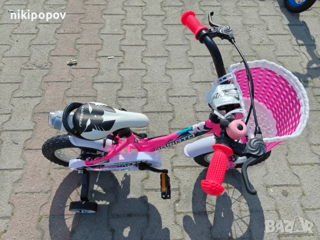 Промо велосипед 12" Passati HAMATO розов, снимка 3 - Велосипеди - 56192571