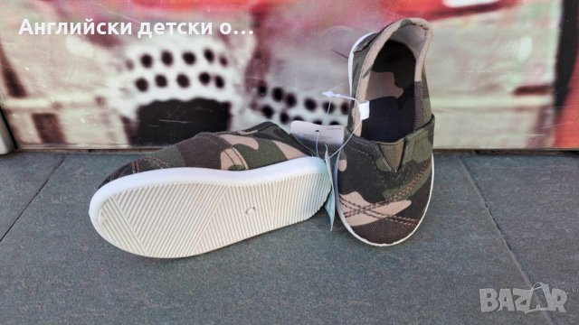 Английски детски кецки-MOTHERCARE, снимка 3 - Детски гуменки - 44471099