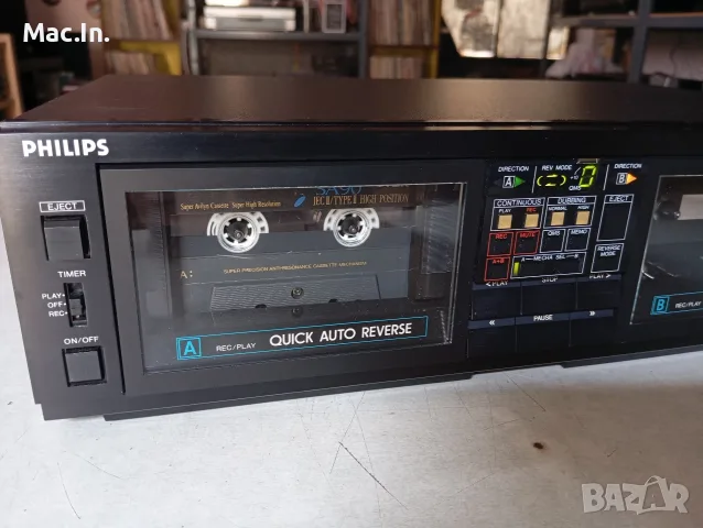 Dual Logic Cassette Deck Philips FC567, снимка 9 - Декове - 55845169