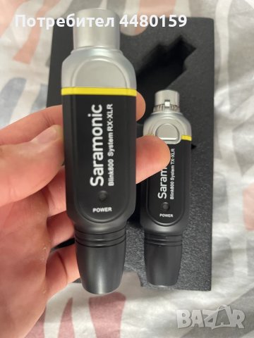 Saramonic Blink 800 B2 5.8GHz Wireless XLR система, снимка 4 - Аудиосистеми - 51125780