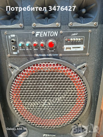FENTON SPB-12,2х800W, снимка 2 - Тонколони - 51278782