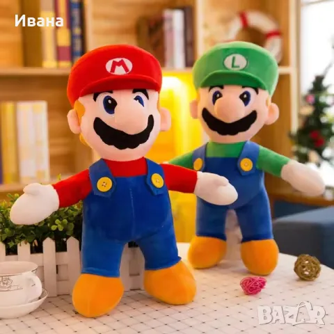 Плюшена играчка Супер Марио Super Mario 30cm