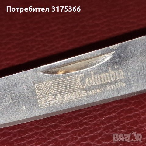 Columbia Колумбия  нов джобен сгъваем нож, снимка 3 - Ножове - 44201531