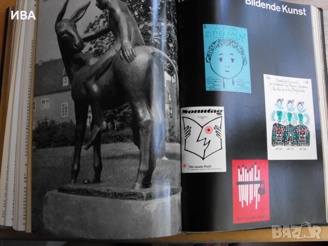Годишнина на списание BILDENDE KUNST/на немски език/., снимка 6 - Списания и комикси - 51426691