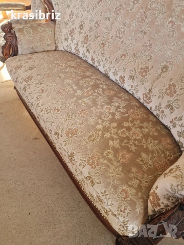  К-т Антично Канапе+2 бр.Кресла-внос от Германия!, снимка 10 - Други - 52847222