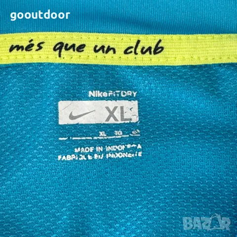 Nike Barcelona 2007/2008 Away Footbal T-shirt (XL), снимка 7 - Футбол - 50436524