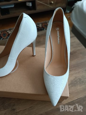 Кожени обувки с животински мотив , снимка 6 - Дамски обувки на ток - 42036982