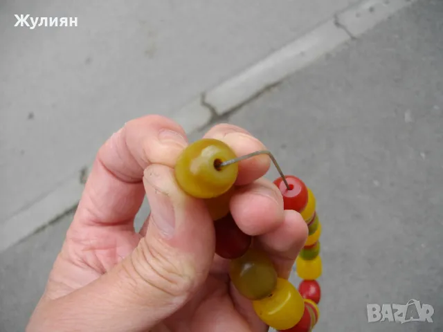 СТАРА БРОЕНИЦА БАКЕЛИТ КЕХЛИБАР КАТАЛИН , снимка 8 - Антикварни и старинни предмети - 50419610