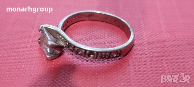 Сребърен пръстен , снимка 4 - Пръстени - 47954723