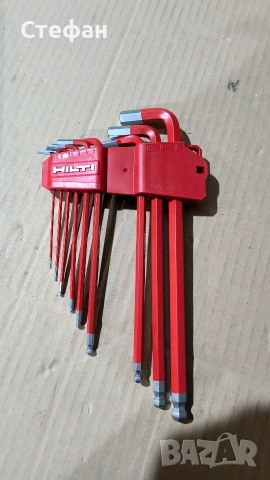 Hilti имбуси, снимка 4 - Други инструменти - 53390997