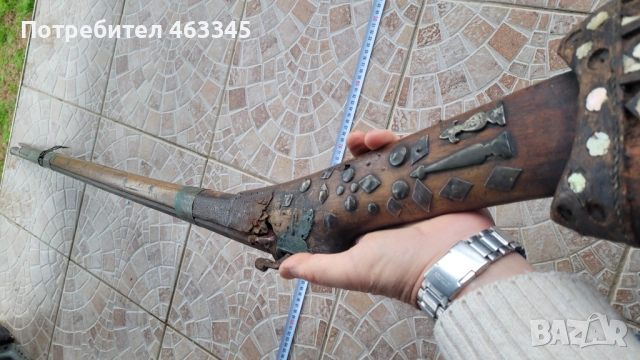 Пушка, кремъклийка, шишане, бойлия, фитилна пушка, снимка 18 - Антикварни и старинни предмети - 52866709