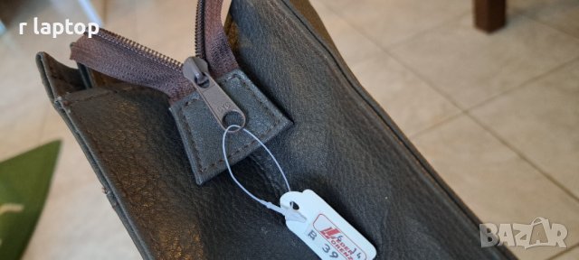 Ново с етикет чанта за лаптоп и документи кожена чанта цвят кафяв бизнес чанта, снимка 2 - Чанти - 41024373