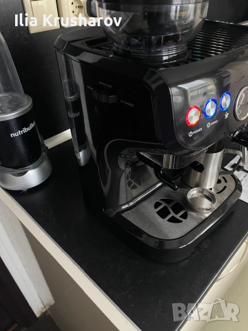 Кафемашина с вградена кафемелачка Homcom, снимка 3 - Кафемашини - 52099742