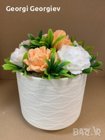 цветя изработени с глицеринов ароматен сапун , снимка 10 - Други - 51962008