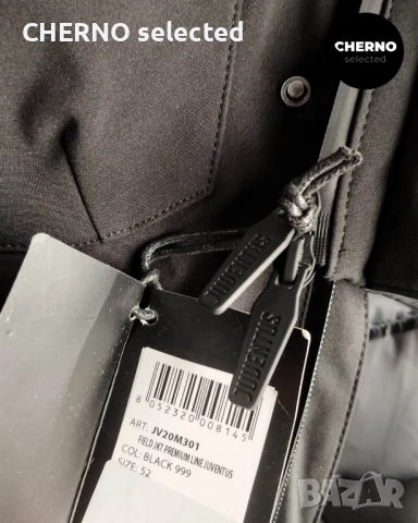 JUVENTUS Black Field Jacket – Размер L – Ново яке с етикети, снимка 12 - Якета - 52822373