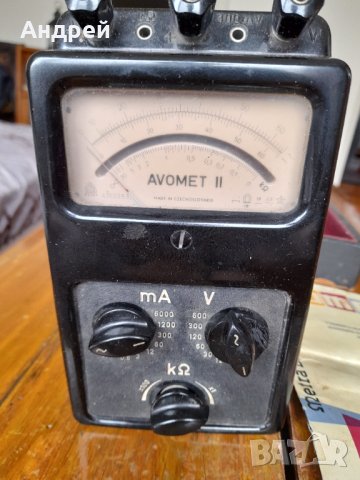 Стар Мултицет Avomet #2, снимка 4 - Антикварни и старинни предмети - 42101979