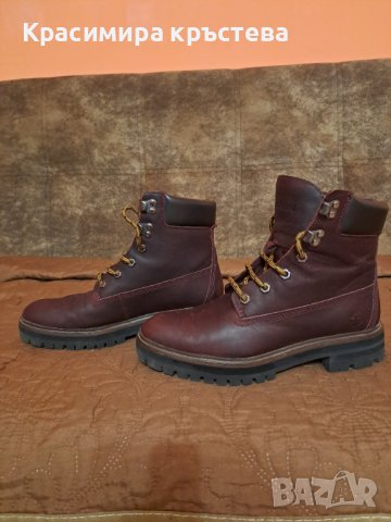 Продавам дамски боти timberland.Ботите са почти нови защото са обувани 2,3 пьти