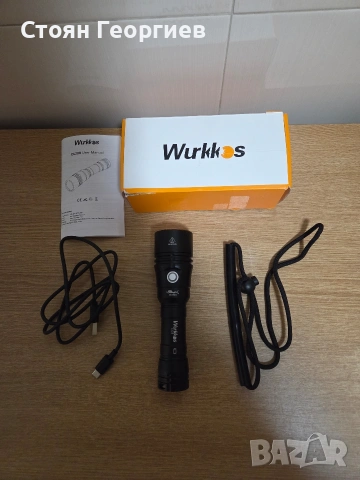 Фенерче за гмуркане Wurkkos DL20R, 3200 лумена фенерче