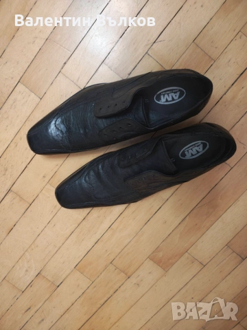 Официални мъжки обувки кожени 43