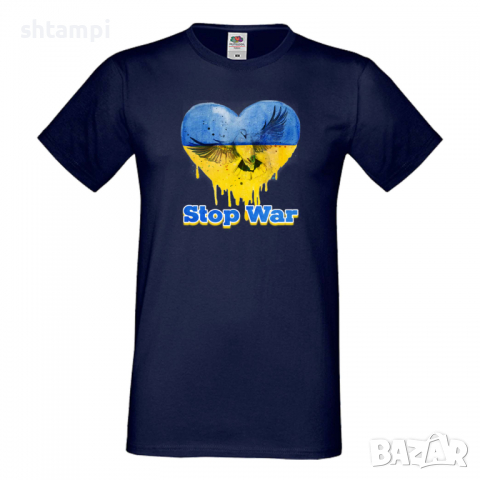 Мъжка тениска STOP WAR,спрете войната,, снимка 7 - Тениски - 36124903