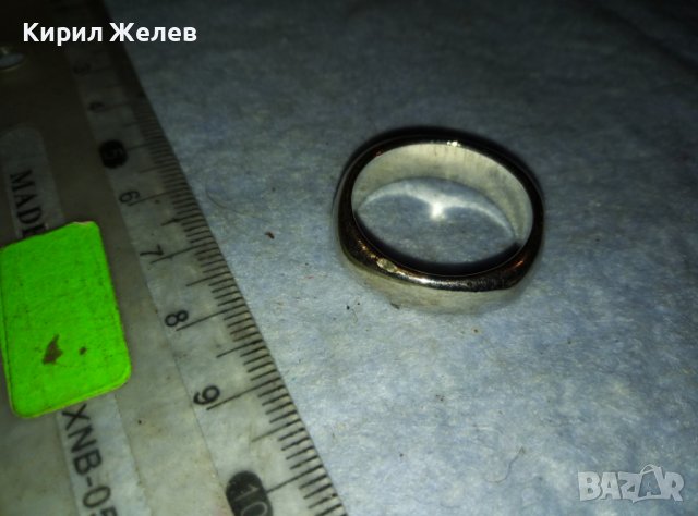 ЕЛЕГАНТЕН ФЕШЪН АРТ МЕДЕН ПРЪСТЕН с БЯЛА ПОЗЛАТА 38879, снимка 12 - Пръстени - 42088745