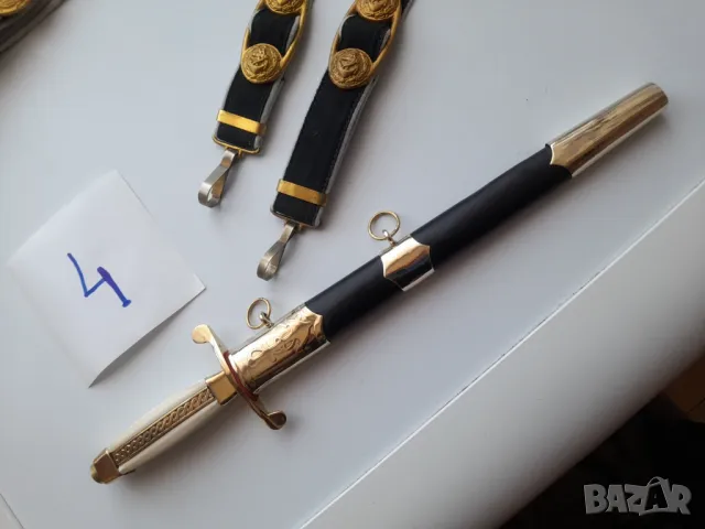 Кортик на Военноморския флот 4 обр.1951г., снимка 3 - Колекции - 48628342
