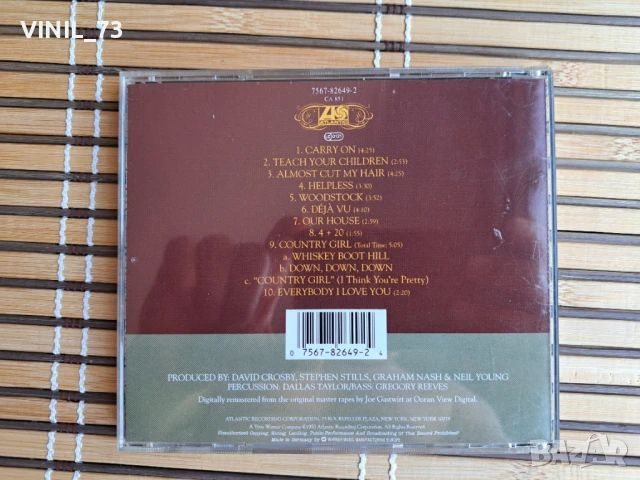 Crosby, Stills, Nash & Young – Déjà Vu, снимка 3 - CD дискове - 50951956
