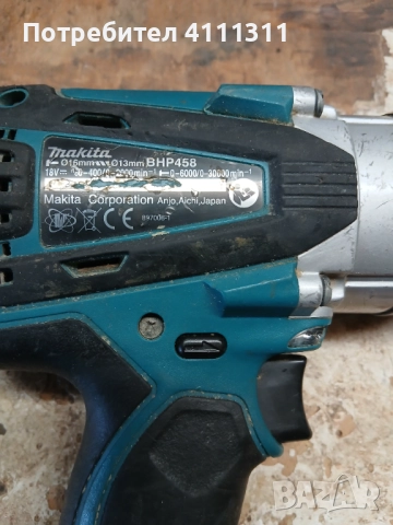 Makita японски винтоверт , снимка 3 - Винтоверти - 52584203