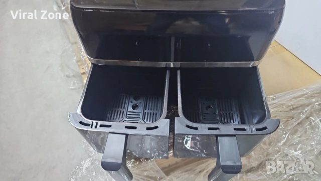 Двоен Air fryer T&G BEST COOKING , снимка 16 - Уреди за готвене на пара - 53278450