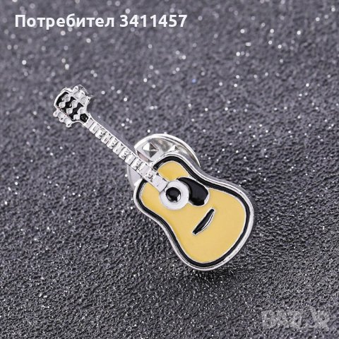 ЗНАЧКА АКУСТИЧНА КИТАРА., снимка 4 - Китари - 39980470