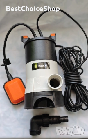 Водна помпа: DEKO Потопяема водна помпа 400W 8000L/H, снимка 7 - Водни помпи - 53713467