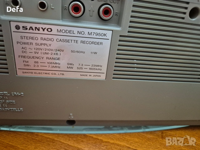 радиокасетофон , снимка 6 - Радиокасетофони, транзистори - 53591087