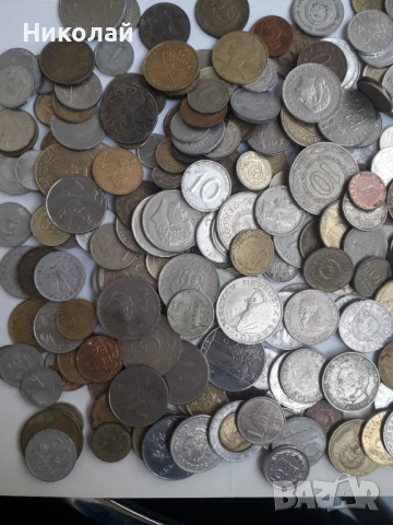 лот от 300 броя чужбински монети. НЯМА ЕВРОЦЕНТОВЕ!, снимка 2 - Нумизматика и бонистика - 53373617