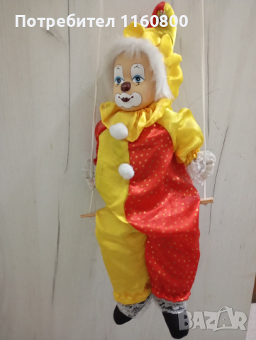 Клоун на люлка, снимка 1