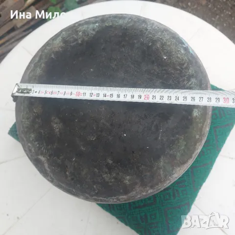 Бакърено менче, снимка 2 - Антикварни и старинни предмети - 50179670