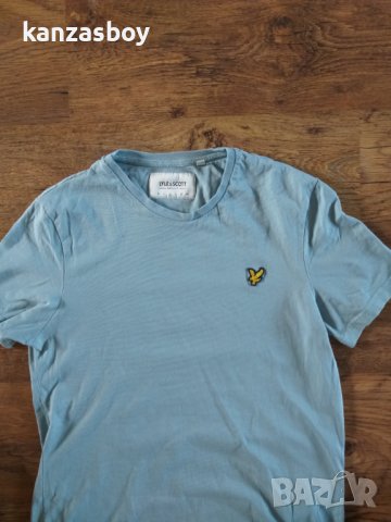lyle and scott - страхотна мъжка тениска КАТО НОВА, снимка 4 - Тениски - 41937527