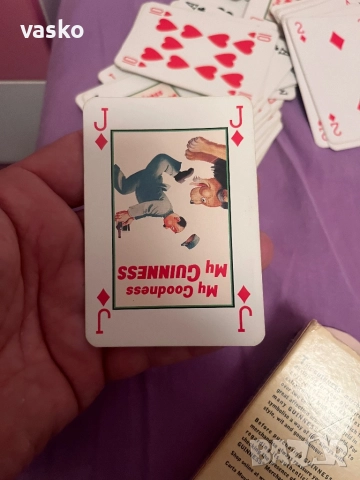 Белгийски карти за игра-52+3 жокера, снимка 4 - Карти за игра - 52978831