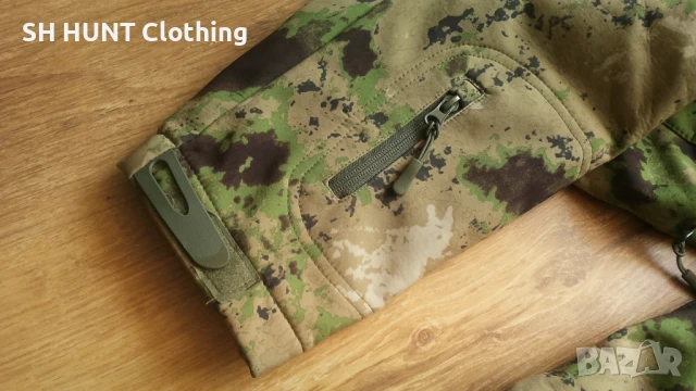 SOFTSHELL Jacket размер L за лов риболов софтшел яке - 1207, снимка 5 - Екипировка - 51080691